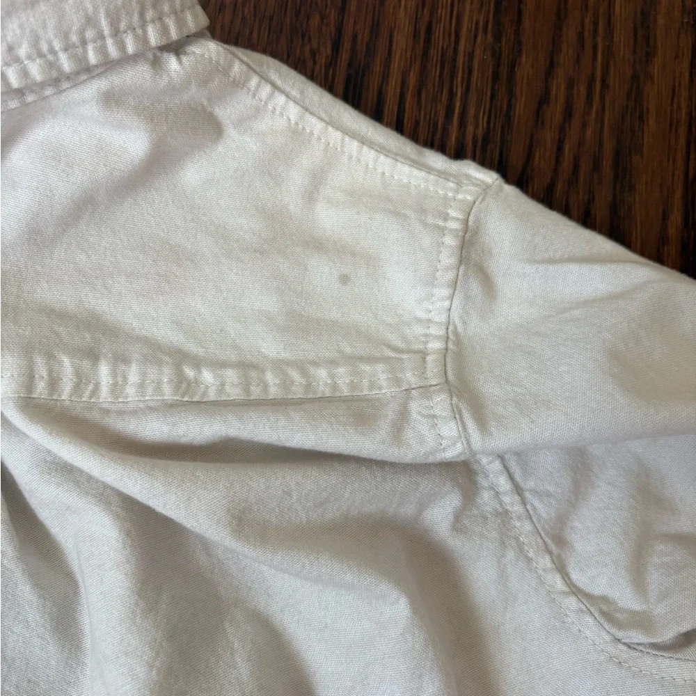Old navy boys white button down
